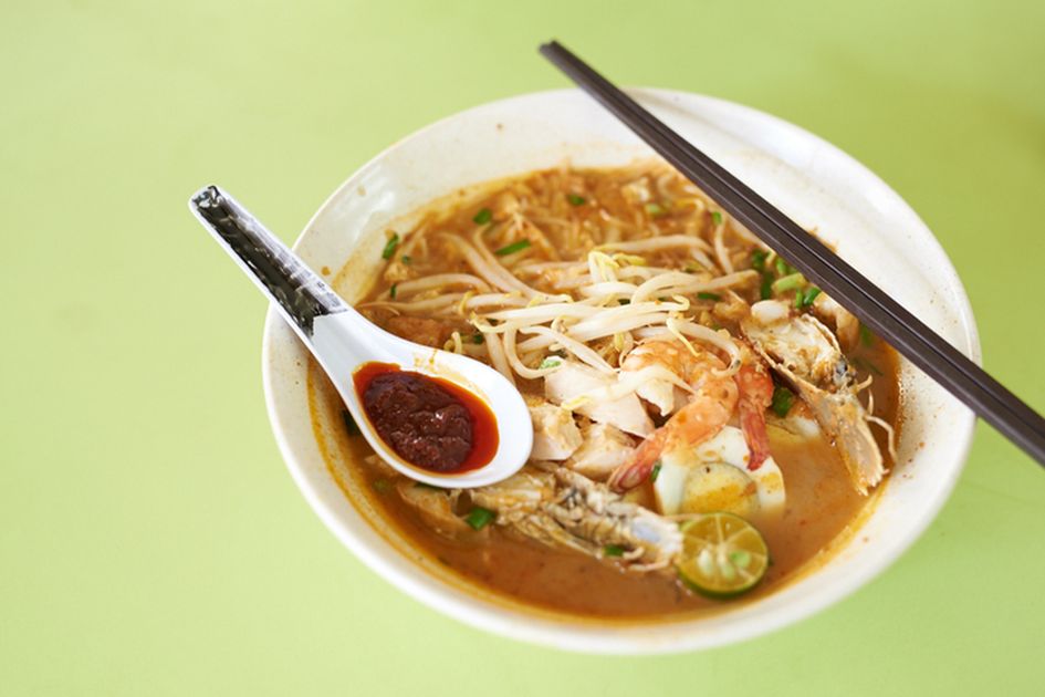 Mee siam from Famous Sungei Road Laksa stall
