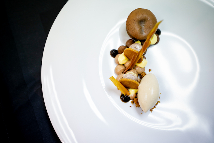 Chocolate Espresso dessert by chef Kirk Westaway