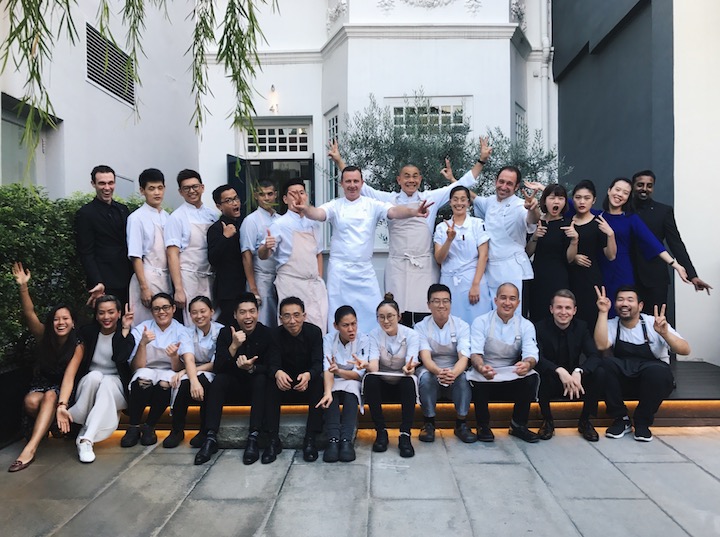 Fun times after the collaboration between Restaurant ANDRE and Brae.