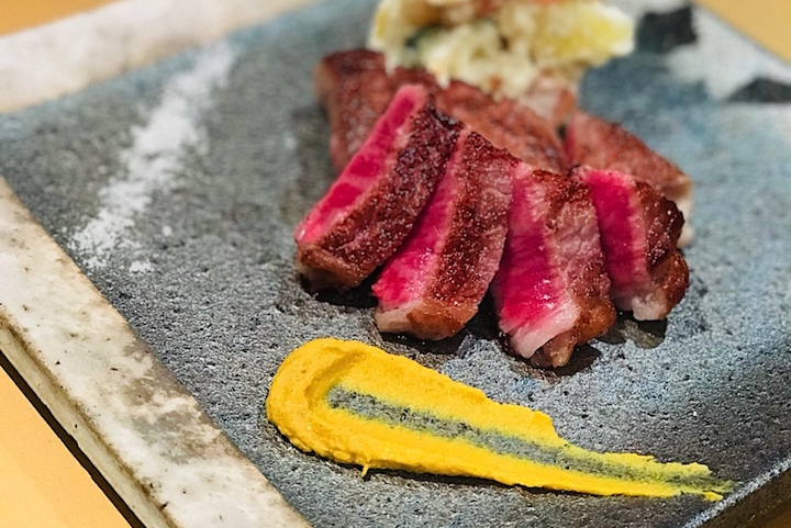 TEN Japanese Dining specialises in Iwate Wagyu, a leaner but just flavourful breed.