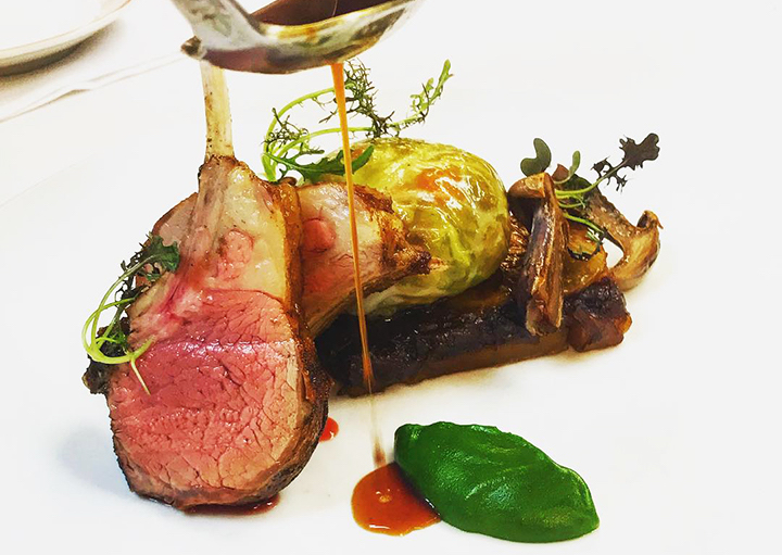 Café Boulud 的羊肉菜色(圖片來源:Café Boulud 紐約面書專頁)